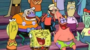 Mermaid Man, SpongeBob, Barnacle Boy, Patrick