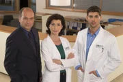 (v.l.n.r.)  Wolfgang Berger (Horst Günter Marx); Prof. Dr. Karin Patzelt (Marijam Agischewa); Dr. Niklas Ahrend (Roy Peter Link)