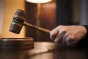 Mallet of the judge.