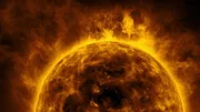 An der Oberfläche der Sonne herrschen 6.000 °C.