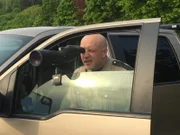 Officer Eric Olson scoping the situation.