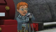 Norman möchte oben in den Bergen einen Gruselfilm drehen.