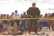 Horatio (David Caruso, r.) und Alexx (Khandi Alexander, l.) untersuchen den Tatort, an dem sie die Leichen von einer jungen Studentin finden ...