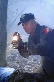 Grissom (William Petersen) sucht nach dem Motiv des Mordes.