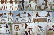 Für den Bau mit Ziegelsteinen waren keine besonders qualifizierten Arbeitskräfte nötig. Schon im alten Mesopotamien wurden Sklaven für das Errichten von gigantischen Bauten eingesetzt.