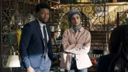 Devin Roundtree (Caleb Castille, l.); Special Agent Fatima Namazi (Medalion Rahimi, r.)
