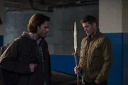 L-R: Sam Winchester (Jared Padalecki)  and Dean Winchester (Jensen Ackles)