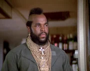 Bosco, B.A. Baracus (Laurence Tureaud) hilft einem Seniorenehepaar, dass überfallen wurde. Mr. T als B.A. Baracus