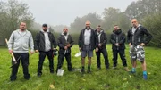Ralf Seeger (M.) und die Harten Hunde