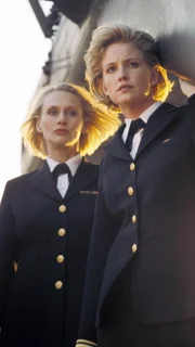 Alison Krennick (Andrea Thompson, l.), Meg Austin (Tracy Needham)