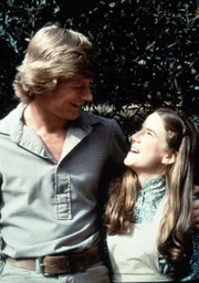 Almanzo James Wilder (Dean Butler, l.); Laura Ingalls (Melissa Gilbert, r.)