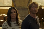 Kensi Blye (Daniela Ruah, l.); Marty Deeks (Eric Christian Olsen, r.)