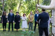 (v.l.n.r.) Sandra Morrow (Mylène Dinh-Robic); Thomas Morrow (Brett Donahue); Irene Morrow (Rosemary Dunsmore); Julia Morrow (Laurence Leboeuf); Clara Morrow (Anna Tierney); Peter Morrow (Julian Bailey)