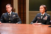 Sommer Carbuccia (Aaron Shepherd), Eisa Davis (General Virginia Howe).