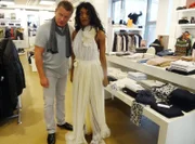 Tageskandidatin Mabel und ihr Partner Gero auf Shoppingtour in Dresden.