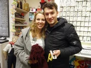 Tageskandidatin Sina und ihr Freund Daniel auf Shoppingtour in Dresden.