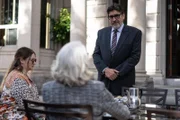 (v.l.n.r.) Mariana Morrow (Elizabeth Neale); Irene Morrow (Rosemary Dunsmore); Armand Gamache (Alfred Molina)