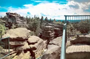 Der Ausblick von den Greifensteinen im Erzgebirge