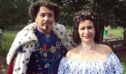 Harald (51) und seine Frau Verena als König Ludwig und Kaiserin Sisi