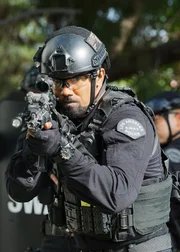 Daniel 'Hondo' Harrelson (Shemar Moore)  Die Verwendung des sendungsbezogenen Materials ist nur mit dem Hinweis und Verlinkung auf RTL+ gestattet.; Daniel 'Hondo' Harrelson (Shemar Moore)  Die Verwendung des sendungsbezogenen Materials ist nur mit dem Hinweis und Verlinkung auf RTL+ gestattet.