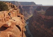 Wie sieht die Zukunft dieses Naturwunders aus? Der Geologe Ryan Crow forscht im sogenannten Toroweap-Gebiet an der Nordkante des Grand Canyons.