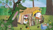 Eine Hütte in Omas Garten, davon träumt Rita.