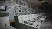 Kontrollraum im Atomkraftwerk Tschernobyl.