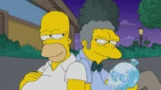 Homer (l.); Moe (r.)
