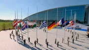 Seit 2017 hat das NATO-Hauptquartier seinen Sitz in einem Neubau im belgischen Brüssel.