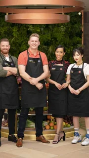 Team Australien und Team China.
