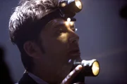 Versucht den Wahnsinn, der Cybermen ein Ende zu bereiten: "Der Doktor" (David Tennant) ...
