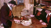 Südtiroler Männer in der Tracht des Passeiertals.