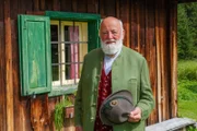 Sepp Forcher auf der Pfarreralm.