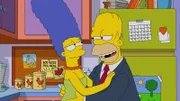 Marge (l.); Homer (r.)