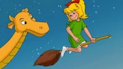 Bibi hat ihr Sternbild über ihre Zukunft befragt. Aus Versehen hat sie den Drachen lebendig gehext.