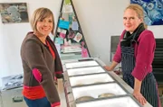 Annette Krause mit Nina Sohl.