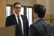 Pictured L-R: Dr. Jason Bull  (Michael Weatherly) and Benny Colón (Freddy Rodríguez)