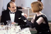 David Suchet (Hercules Poirot), Alison Sterling.