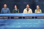 Die Kandidat:innen: Matthias Adler, Cornelia Pal, Karsten Karsupke und Mareike Freese.