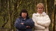 Val Driver (rli.) und Bev Korness