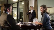 Dr. William Masters ( Michael Sheen, L  ), Dan Logan ( Josh Charles, M  ), Virginia Johnson( Lizzy Caplan, R  )