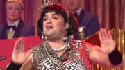 Oliver Betzer als Frau Härtschd in de Badisch-Pfälzische Fasnacht Frankenthal.