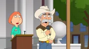 Lois Griffin (l.); Wild West (r.)