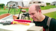 Jan-Preben Arnold hat bis zum Frühling fast jeden Tag auf seinem Campingplatz gearbeitet, um ihn pünktlich zur Saison wieder eröffnen zu können.