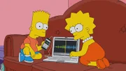 Bart (l.); Lisa (r.)