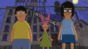 Louise (M.), Gene (l.) und Tina (r.) glauben, dass in einer alten Caffrey Taffy-Fabrik ein Schatz versteckt sein muss und machen sich auf, um die Fabrik zu erkunden ...