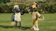 Geschafft! Gemeinsam sind Shaun und Bitzer nicht zu besiegen.