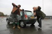 Fuzz Townshend (l.); Tim Shaw (r.)