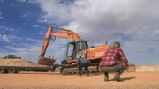 Half ton heavy construction machine.
