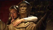 Parker mit der weinenden Statue von St. Nicholas